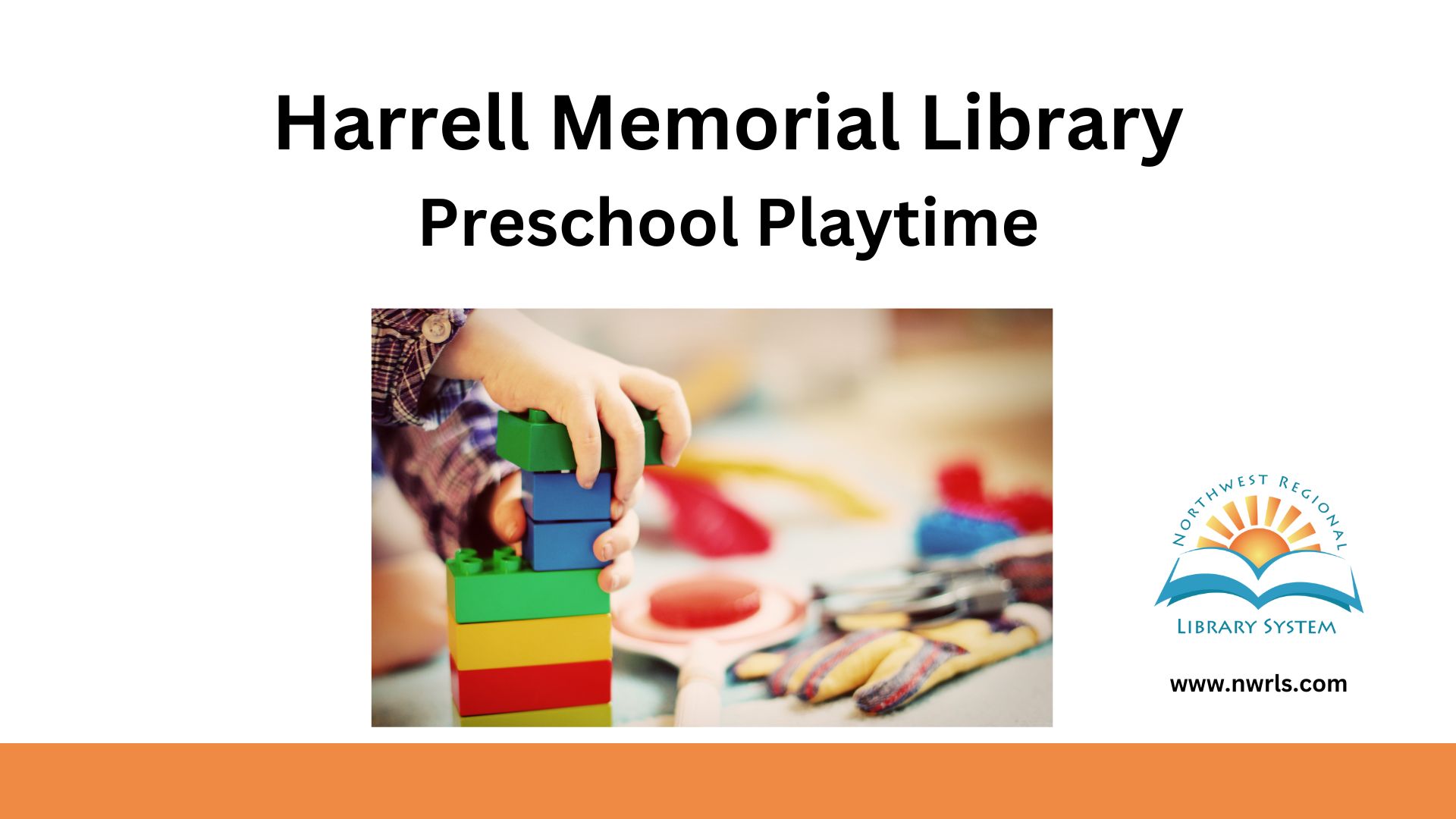 Preschool Playtime with blocks